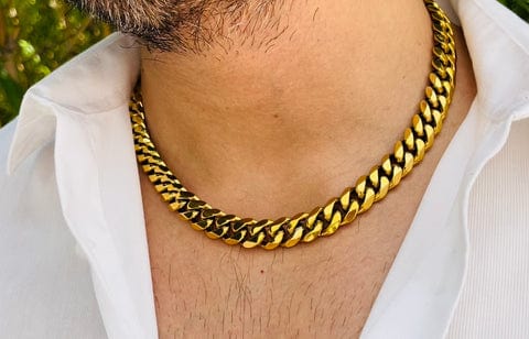 Real 18k Gold Plated Chain