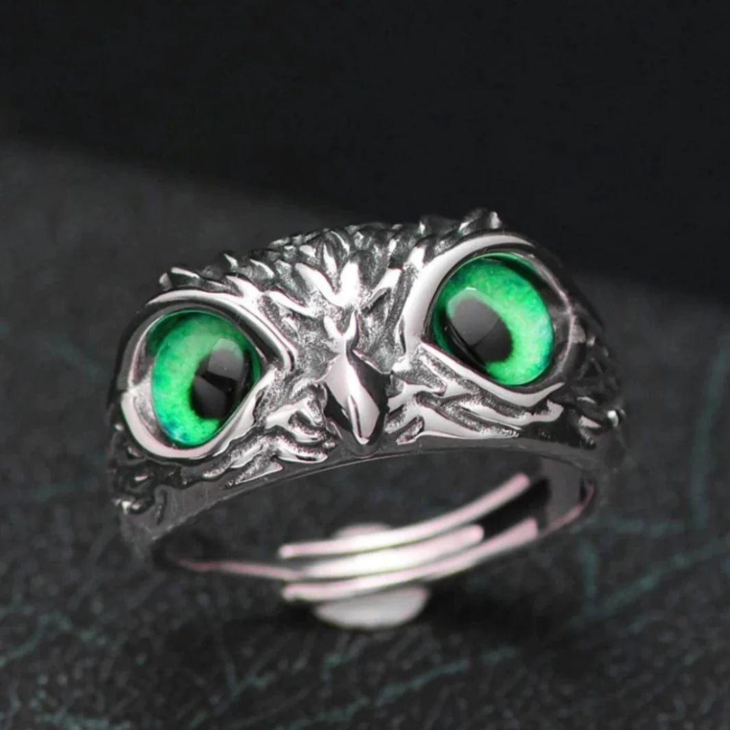 Silver Plated Owl Ring - Buy 1, Get 1 FREE!