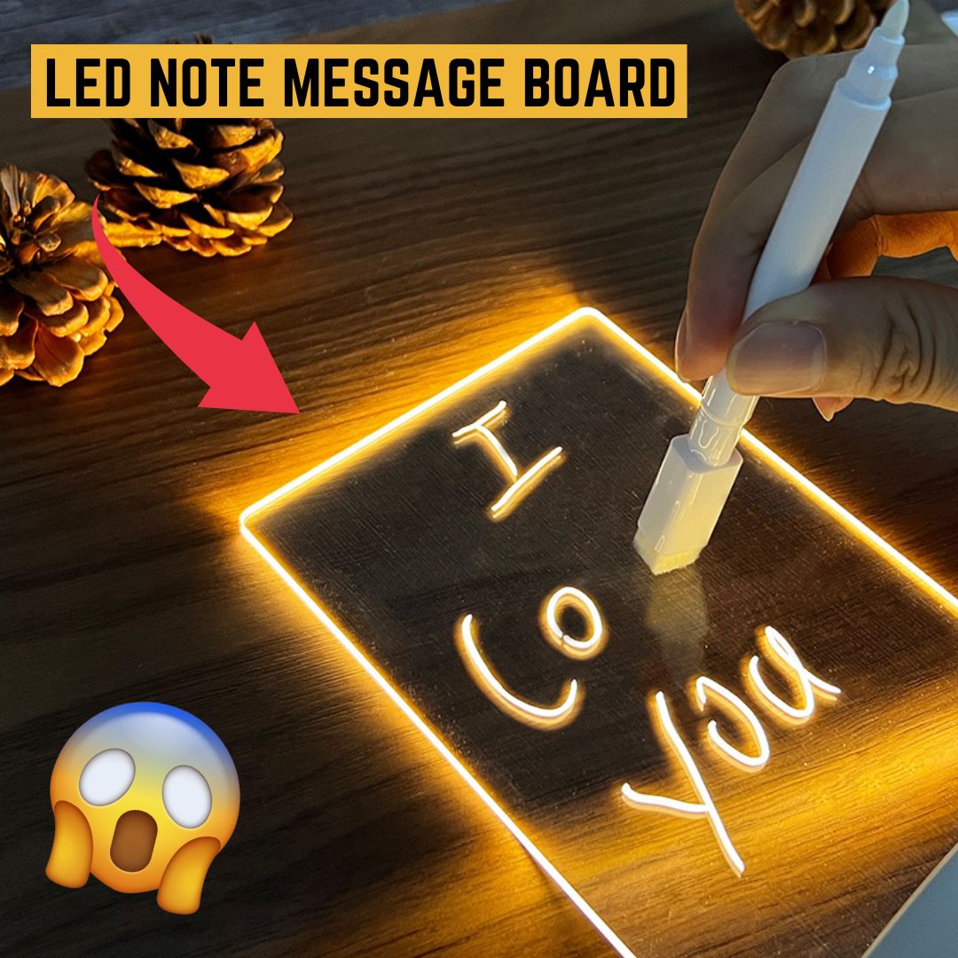 Reusable LED Message Lamp